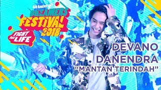 DEVANO DANENDRA  quotMANTAN TERINDAHquot LIVE AT DREAMERS FESTIVAL 2018 [upl. by Travax]