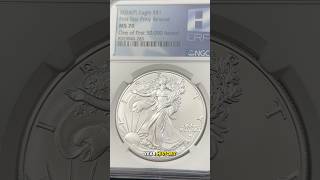 2024 P 1 oz Silver Eagle First Star Privy Release One of First 50000 Issued [upl. by Reisfield]