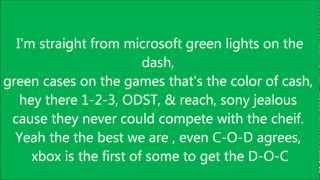 BrysiPS3 vs Xbox 360 Rap BattleLyrics [upl. by Lafleur]