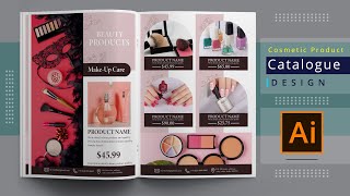 Catalogue design tutorial in illustrator  How do I create a product catalog [upl. by Burrus]