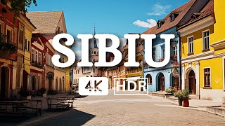 SIBIU  ROMANIA WALKING TOUR  ONE OF THE MOST BEAUTIFUL CITY IN EUROPE  CAPITAL OF TRANSYLVANIA 4K [upl. by Welch936]