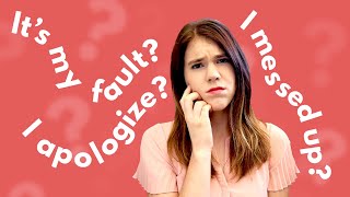 How to Apologize in English  19 Expressions INSTEAD of quotIm sorryquot [upl. by Tabib]