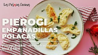 Como Hacer PIEROGI  Pierogi Ruskie  Receta Polaca  Cocina De Polonia [upl. by Analiese]