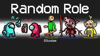 RANDOM ROLES 4 Mod in Among Us [upl. by Akkahs753]