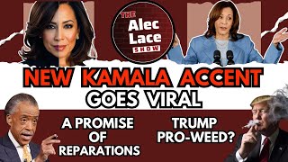 Kamala Harris New Accent Goes Viral  Kamala Attacks Gold Star Family  Trump ProWeed  Alec Lace [upl. by Ayotas350]