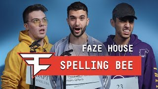 The FaZe House Spelling Bee [upl. by Wolfy620]