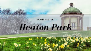 Walk With Us In Heaton Park  MANCHESTER Virtual Tour  Evening Walk [upl. by Julie]