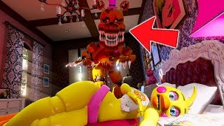 I CANT BELIEVE NIGHTMARE FREDBEAR SNUCK INTO CHICAS BEDROOM GTA 5 Mods FNAF RedHatter [upl. by Maddie]