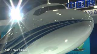 COMAC C919 and ARJ21 at Asian Aerospace 2011  HD [upl. by Nojel]