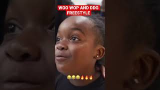 WOO WOP and DDG freestyle [upl. by Suoinuj427]