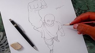 Drawing Saitama One punch man [upl. by Eizus]