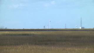 View of rocket launch from Chincoteague Island Va [upl. by Olyhs]