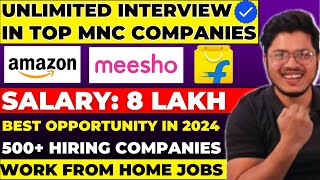 Unlimited job opportunity for everyone  Package 8LPA to 35LPA  Work from home amp office jobs [upl. by Roman612]