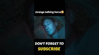 Strange talking horse🤯 shorts viral viralvideo [upl. by Benji]