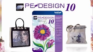 Brother PEDESIGN® 10 Software Overview [upl. by Notslar]