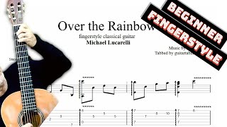 Over the Rainbow TAB  fingerstyle classical guitar tabs PDF  Guitar Pro [upl. by Padget]