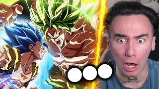 Non Dragon Ball Fan Reacts to GOJETA vs BROLY [upl. by Margaretta372]