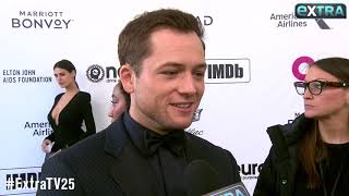 Taron Egerton Talks Pressure of Singing in ‘Rocketman’ Biopic [upl. by Berck]