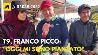 Dakar 2022 tappa 9 Franco Picco quotOggi mi sono piantatoquot [upl. by Annasoh]