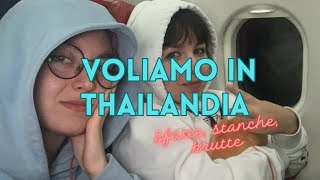 VLOG  13 ORE IN AEREO PER LA THAILANDIA ✈️ [upl. by Tomkin]