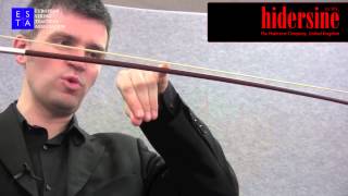 VIOLIN BOWS EXPLAINED by a PRO  Violin Tips and Techniques [upl. by Neufer]