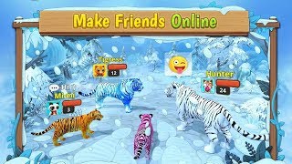 🐯White Tiger Family Sim OnlineFun With Other PlayersBy Area730 Simulator GamesAndroid [upl. by Cletis]