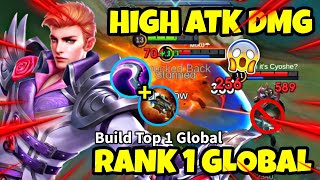 Alucard NEW BUFFED UPDATE  Best Op Build And Emblem  Build Top 1 Global Alucard Gameplay  MLBB [upl. by Samtsirhc438]