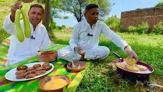 Louki kay kabab Recipe  Vegetarian Kebab Recipe  Mubashir Saddique  Village Food Secrets [upl. by Uhile]