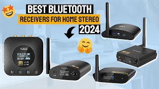 Top 5 Best Bluetooth Receivers for Home Stereo in 2024 [upl. by Nnednarb]