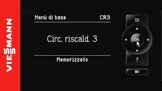 Caldaie a condensazione Viessmann  Selezione circuito di riscaldamento [upl. by Babara]