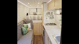 1 Minute Budget Luxury Sprinter Van Conversion Tour [upl. by Isiahi870]