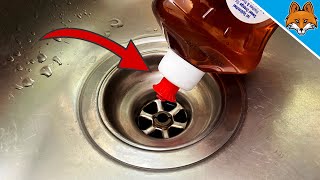 SECRET Plumber Trick Unclog Drain in SECONDS 💥 Extremely simple 🤯 [upl. by Reeva342]