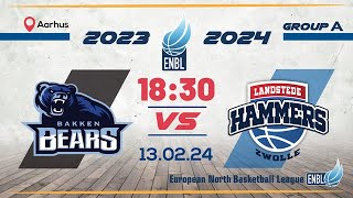 Bakken Bears Aarhus v LANDSTEDE HAMMERS  Feb 13th 1830  ENBLeague 202324 [upl. by Sergent46]