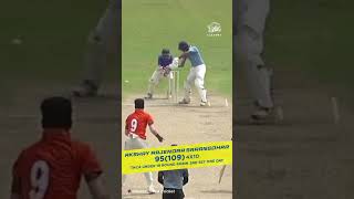 Sizzling 95 runs from Akshay at TNCA Round robin one day 💥📹 credits TNCA TrainLikeASuperKing [upl. by Finzer]