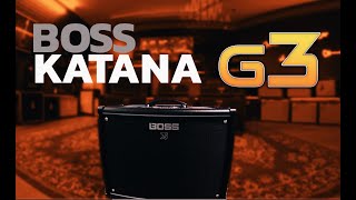 The Boss Katana Gen 3 Guitar Amplifier [upl. by Lamraj]