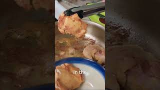 OnePot Spicy Pickle Brined Chicken amp Rice cooking recipes chickendinner lowfodmap ibs [upl. by Cort]