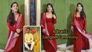 Tik Tok Fame Sameeksha Sud Arrives Adnan Shaikh Weds Ayesha Sangeet Ceremony Party 2024 [upl. by Godiva]