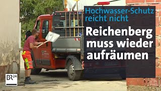 Nach Starkregen Reichenberg räumt mal wieder auf  Hochwasserschutz reicht nicht  BR24 [upl. by Hanahsuar]