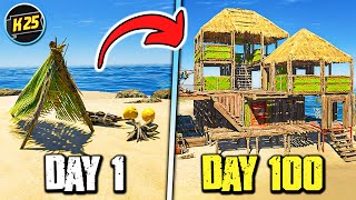 I Survived 100 Days Stranded Deep on an Island Heres What Happened😮 [upl. by Kaela188]