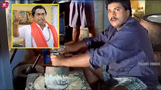 Brahmanandam And Sunil Funny Best Comedy Scene  TeluguVideoZ [upl. by Hovey]