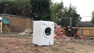 Tricity Bendix AW 1000w Washing Machine vs several bricks [upl. by Eninahs]