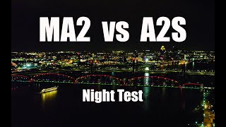 DJI Mavic Air 2 vs Air 2S in Night Comparison with Fireworks [upl. by Afirahs]