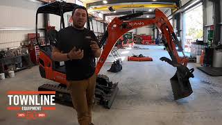 Kubota KX018 Mini Excavator WThumb and Tilt bucket [upl. by Caldeira]