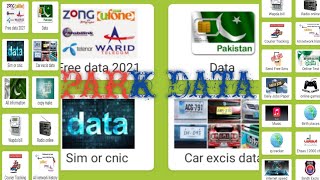 ChecK any sim data in Pakistan 2022 resh sim database 2022 I How to use PakData App Technical Nomi [upl. by Tsirc]