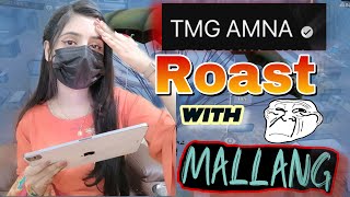 TMG AMNA ROAST by ROYAL MALLANG FULL TAPATAP  royalmallanggaming tmgamna funny roastvideo pubg [upl. by Naujahs]