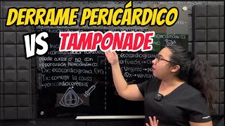 Derrame pericárdico vs Tamponade 🫀¿Sabes la diferencia [upl. by Sackey]