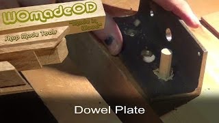 Make a Dowel Plate from Scrap [upl. by Hurless]