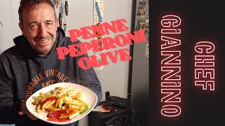 pasta peperoni olive e capperi [upl. by Hsiwhem]