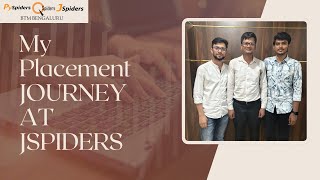 quotMd Ajbullah Mansuri Secures Trainee Role via JSpiders BTM [upl. by Mukund]