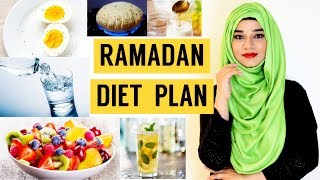 RAMADAN DIET PLAN  Ramadan Series  Ramsha Sultan [upl. by Nylarej]